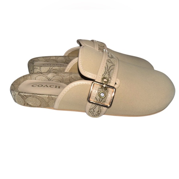 unbranded Shoes - Buckle Clogs in Oat Color
